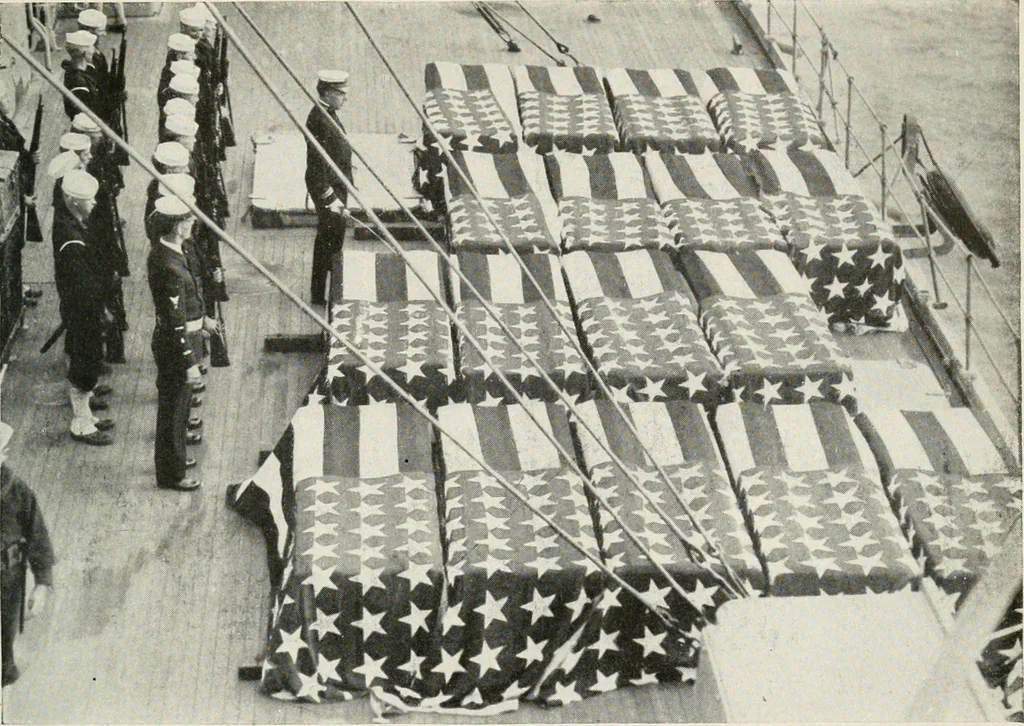 An illustration from Our flag. Origin and progress of the flag of the United States of America, with an introductory account of the symbols, standards, banners and flags of ancient and modern naitons, 1872, leaf 34
