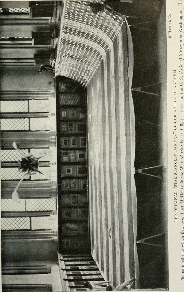 An illustration from Our flag. Origin and progress of the flag of the United States of America, with an introductory account of the symbols, standards, banners and flags of ancient and modern naitons, 1872, leaf 38