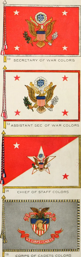 An illustration from Our flag. Origin and progress of the flag of the United States of America, with an introductory account of the symbols, standards, banners and flags of ancient and modern naitons, 1872, leaf 58