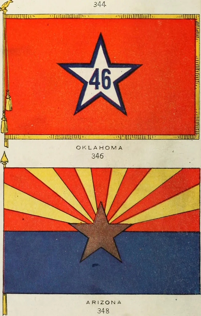 An illustration from Our flag. Origin and progress of the flag of the United States of America, with an introductory account of the symbols, standards, banners and flags of ancient and modern naitons, 1872, leaf 81