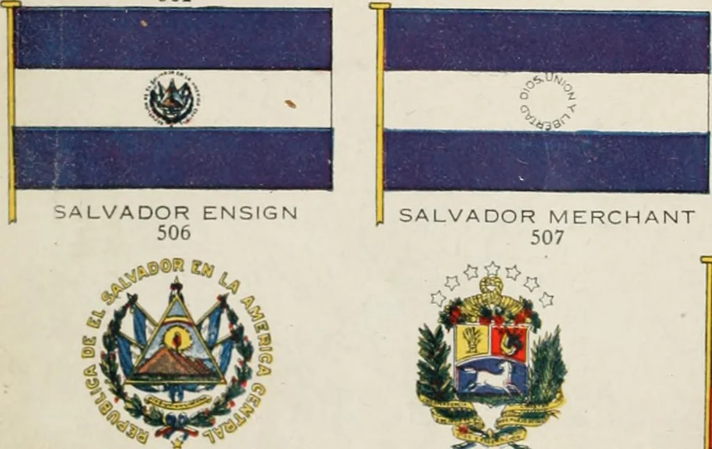 An illustration from Our flag. Origin and progress of the flag of the United States of America, with an introductory account of the symbols, standards, banners and flags of ancient and modern naitons, 1872, leaf 93