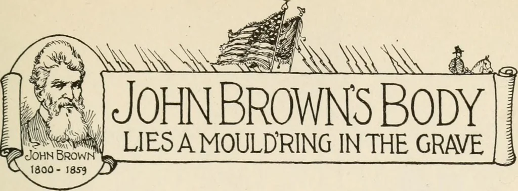 An illustration from Our flag and our songs; a brief story of the origin and life of the United States flag, 1917, leaf 44