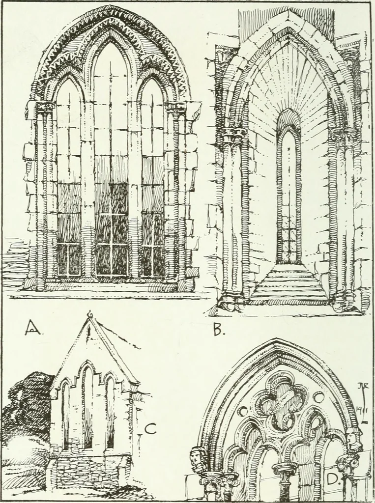 An illustration from ...Our homeland churches and how to study them, 1912, leaf 83