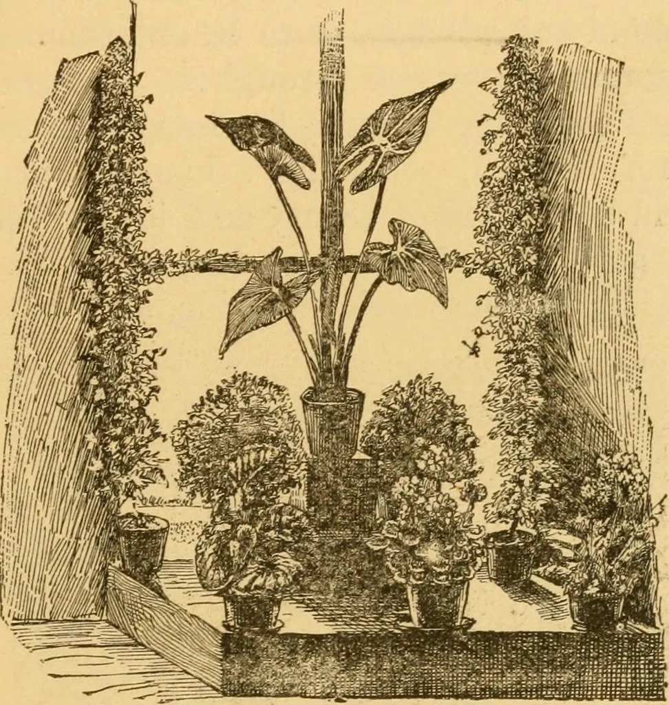 An illustration from Our homes; how to beautify them. One hundred and fifty engravings, 1888, leaf 100
