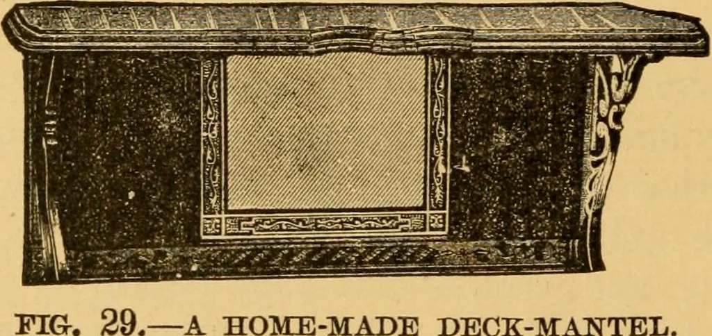 An illustration from Our homes; how to beautify them. One hundred and fifty engravings, 1888, leaf 45
