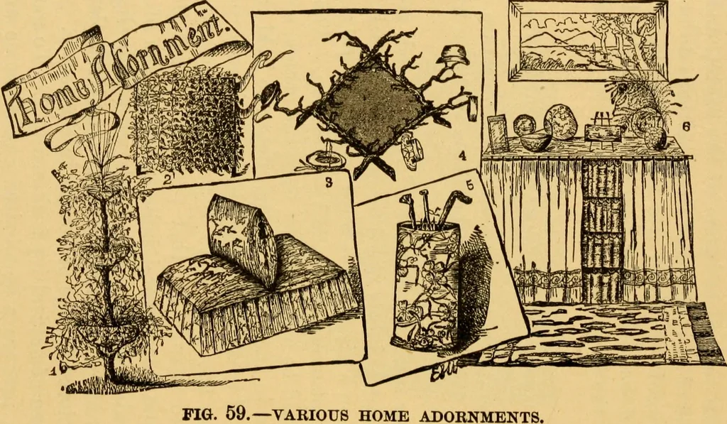 An illustration from Our homes; how to beautify them. One hundred and fifty engravings, 1888, leaf 77