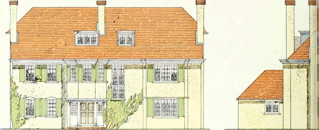 An illustration from Our homes and how to make the best of them, 1909, leaf 117