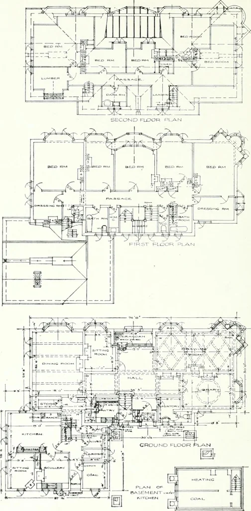 An illustration from Our homes and how to make the best of them, 1909, leaf 123