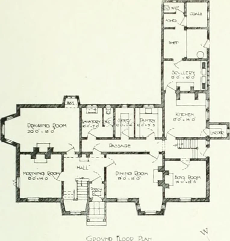 An illustration from Our homes and how to make the best of them, 1909, leaf 126