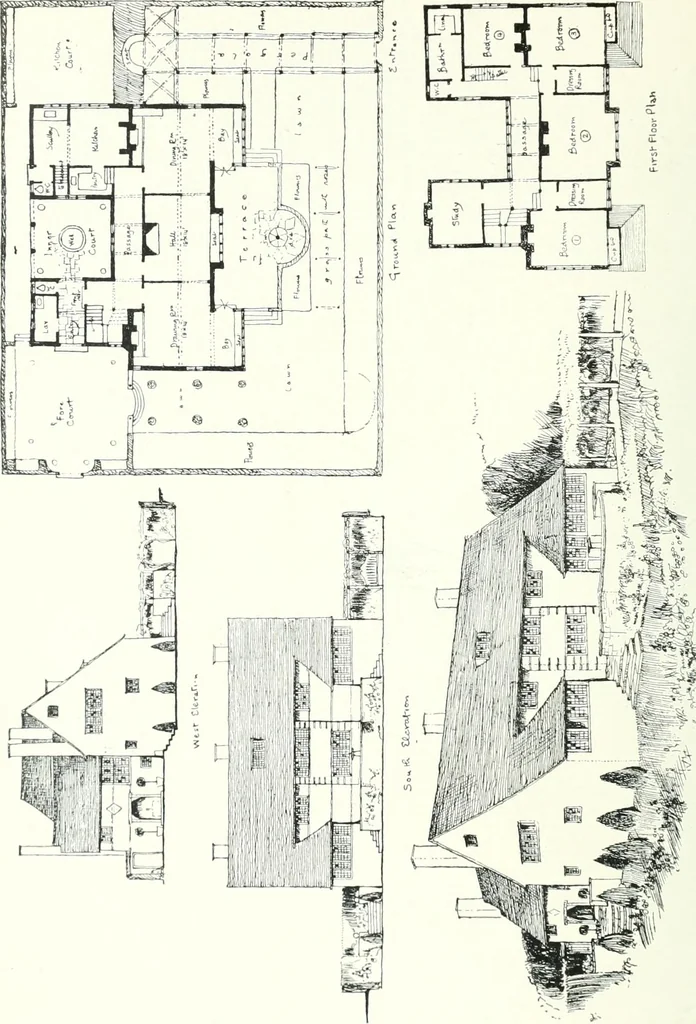 An illustration from Our homes and how to make the best of them, 1909, leaf 127