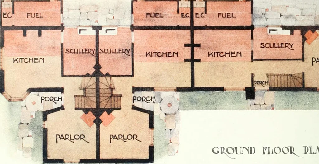 An illustration from Our homes and how to make the best of them, 1909, leaf 151