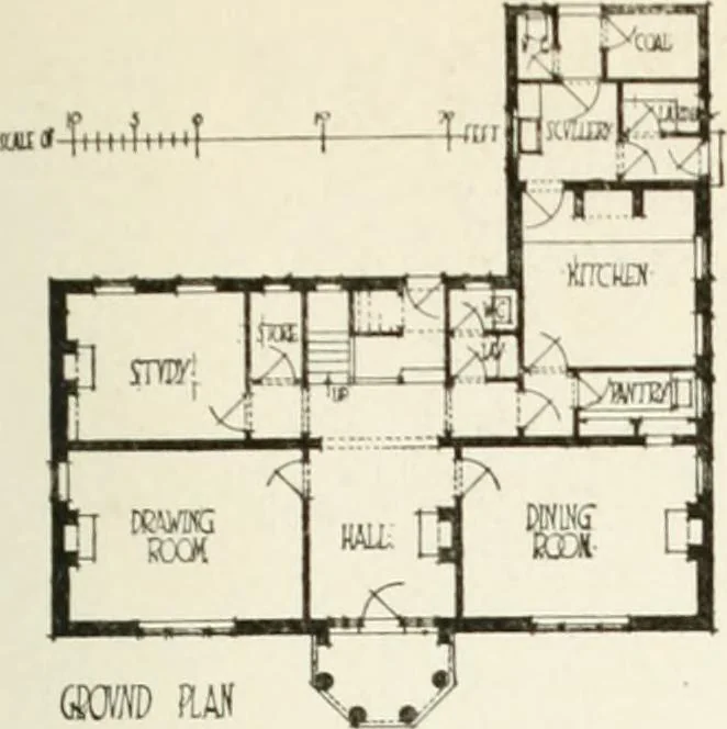 An illustration from Our homes and how to make the best of them, 1909, leaf 206