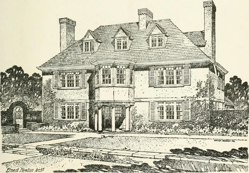 An illustration from Our homes and how to make the best of them, 1909, leaf 206