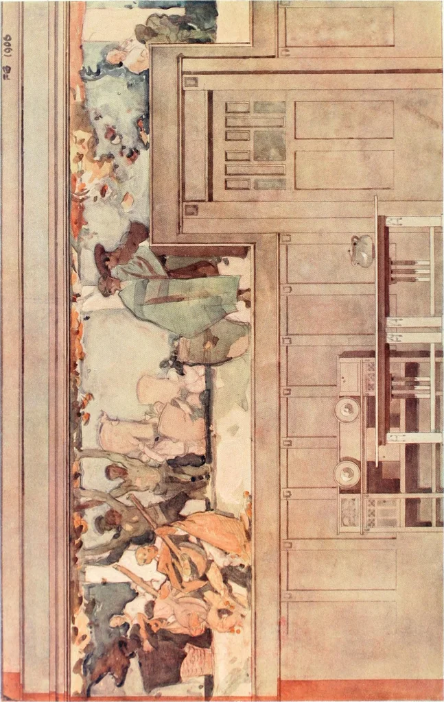 An illustration from Our homes and how to make the best of them, 1909, leaf 313