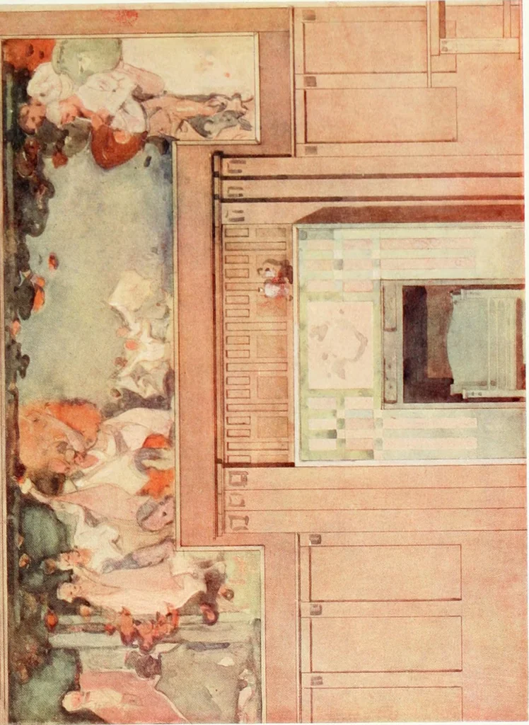 An illustration from Our homes and how to make the best of them, 1909, leaf 314