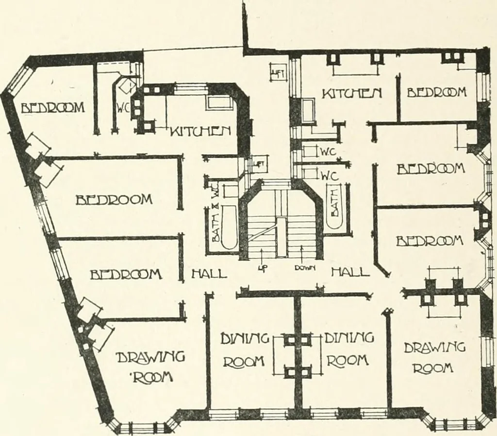 An illustration from Our homes and how to make the best of them, 1909, leaf 343