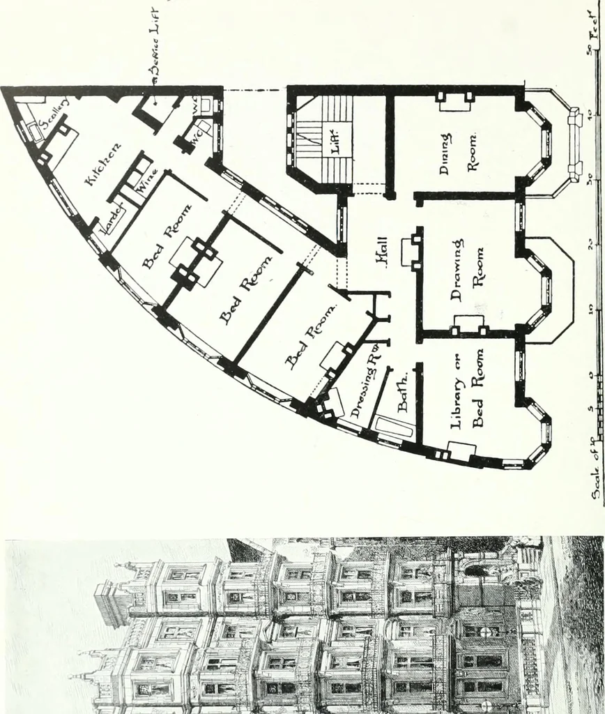 An illustration from Our homes and how to make the best of them, 1909, leaf 353