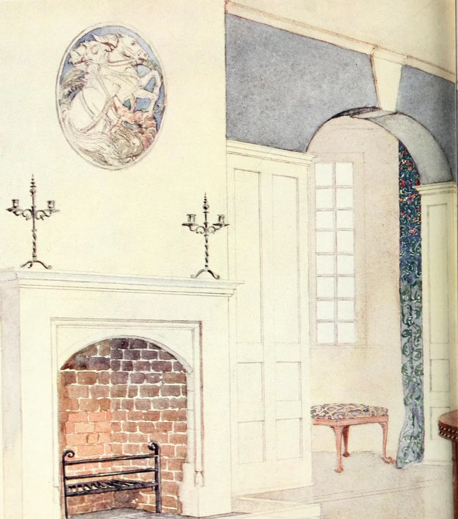 An illustration from Our homes and how to make the best of them, 1909, leaf 355