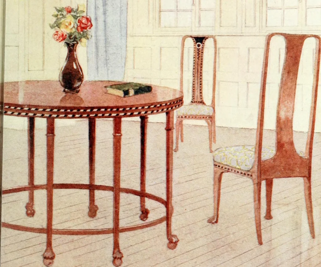 An illustration from Our homes and how to make the best of them, 1909, leaf 356