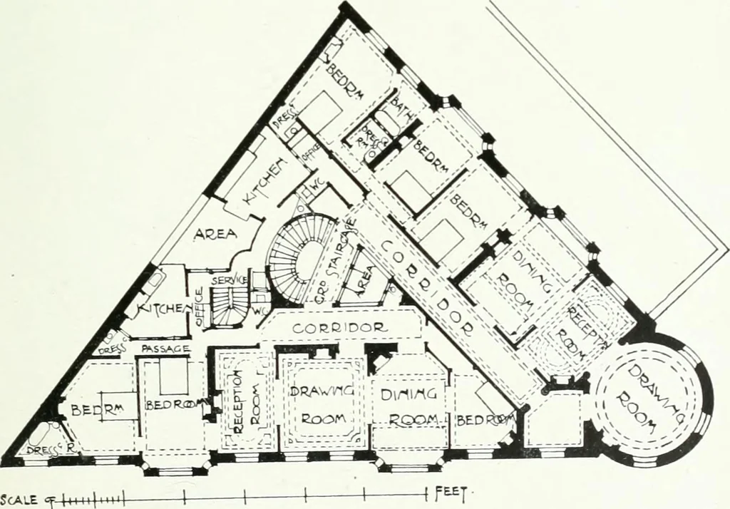 An illustration from Our homes and how to make the best of them, 1909, leaf 368