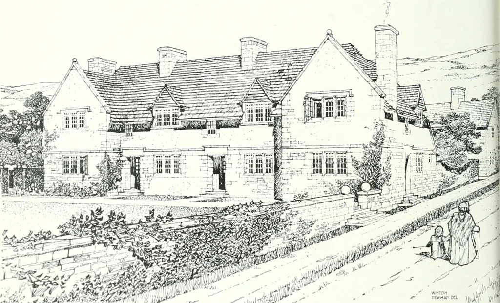 An illustration from Our homes and how to make the best of them, 1909, leaf 79