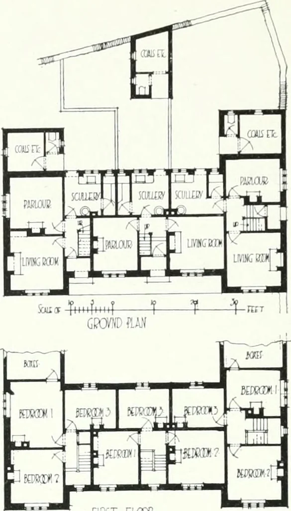 An illustration from Our homes and how to make the best of them, 1909, leaf 79