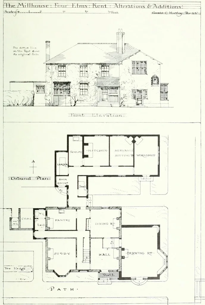 An illustration from Our homes and how to make the best of them, 1909, leaf 80