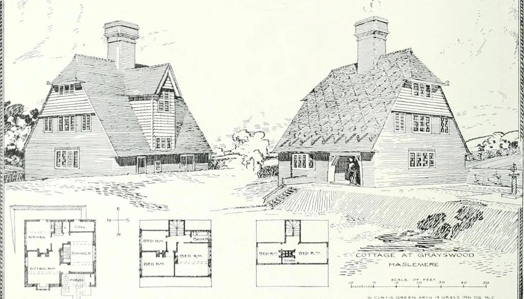 An illustration from Our homes and how to make the best of them, 1909, leaf 81