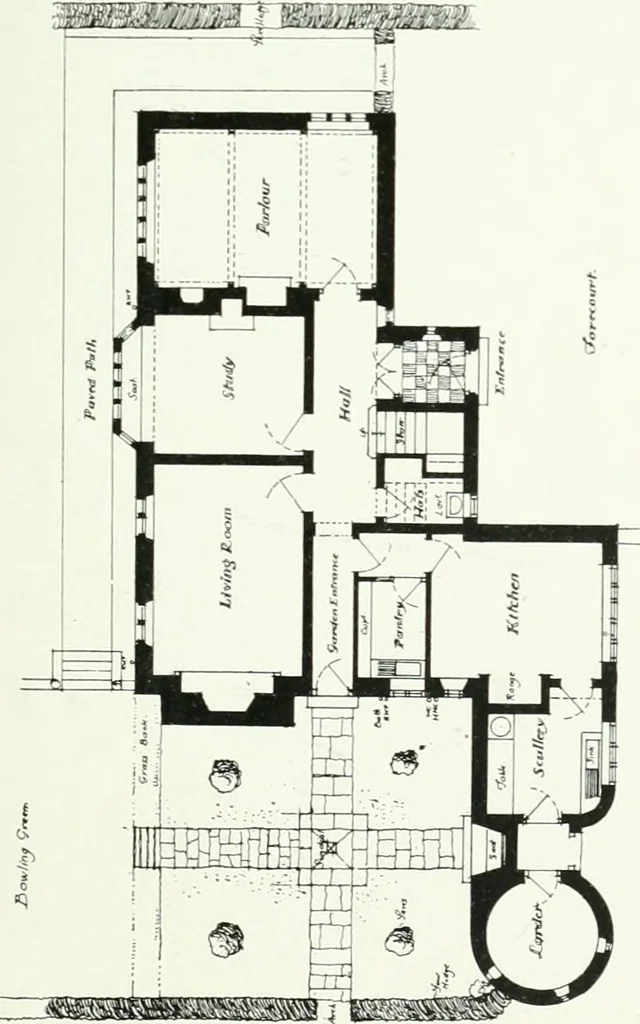 An illustration from Our homes and how to make the best of them, 1909, leaf 86