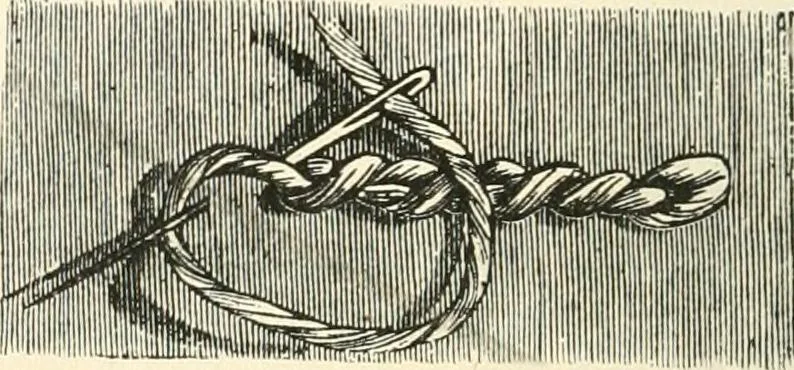 An illustration from Our homes and their adornments, or, How to build, finish, furnish and adorn a home, containing practical instructions for the building of homes, interior decoration, wood carving, scroll sawing, house painting, window hangings, screens, curtains, window gardening, incidental decorations, decorative-art needle-work, and economic landscape gardening; to which is added a household compendium of new, practical and valuable recipes, the whole being designed to make happy homes for happy people, 1883, leaf 261