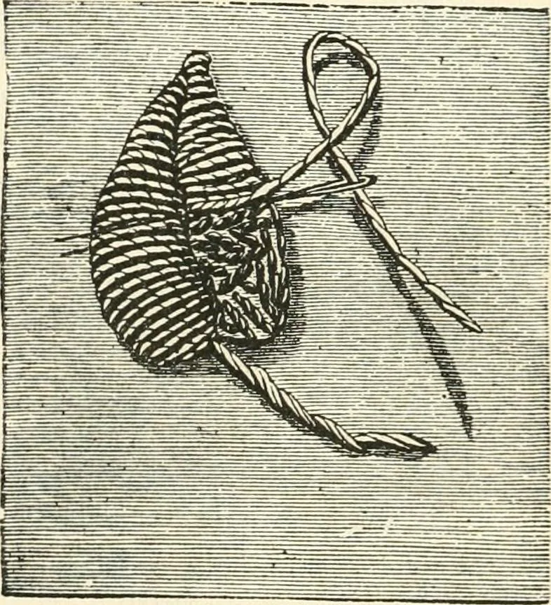 An illustration from Our homes and their adornments, or, How to build, finish, furnish and adorn a home, containing practical instructions for the building of homes, interior decoration, wood carving, scroll sawing, house painting, window hangings, screens, curtains, window gardening, incidental decorations, decorative-art needle-work, and economic landscape gardening; to which is added a household compendium of new, practical and valuable recipes, the whole being designed to make happy homes for happy people, 1883, leaf 261