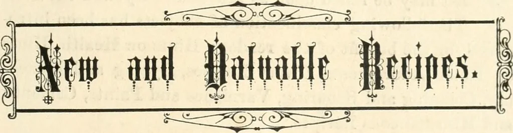 An illustration from Our homes and their adornments, or, How to build, finish, furnish and adorn a home, containing practical instructions for the building of homes, interior decoration, wood carving, scroll sawing, house painting, window hangings, screens, curtains, window gardening, incidental decorations, decorative-art needle-work, and economic landscape gardening; to which is added a household compendium of new, practical and valuable recipes, the whole being designed to make happy homes for happy people, 1883, leaf 436