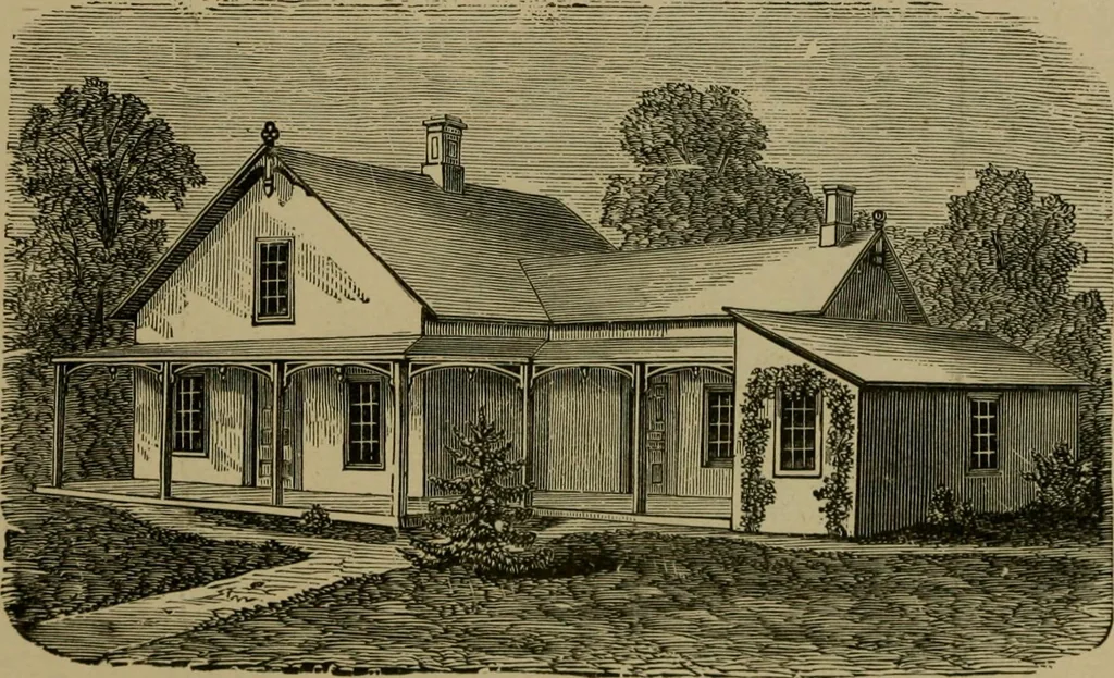 An illustration from Our homes and their adornments;, 1884, leaf 118