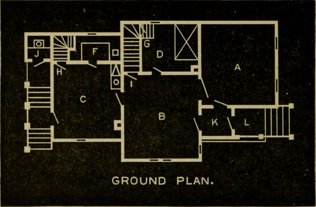 An illustration from Our homes and their adornments;, 1884, leaf 125