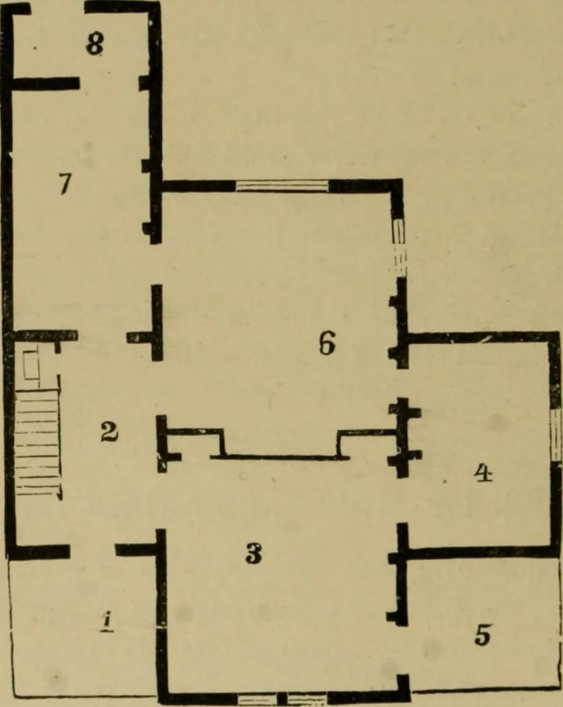 An illustration from Our homes and their adornments;, 1884, leaf 131