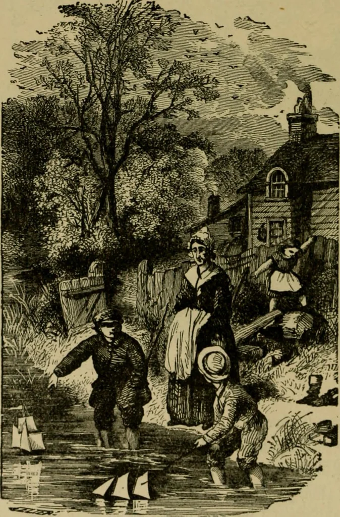 An illustration from Our homes and their adornments;, 1884, leaf 133
