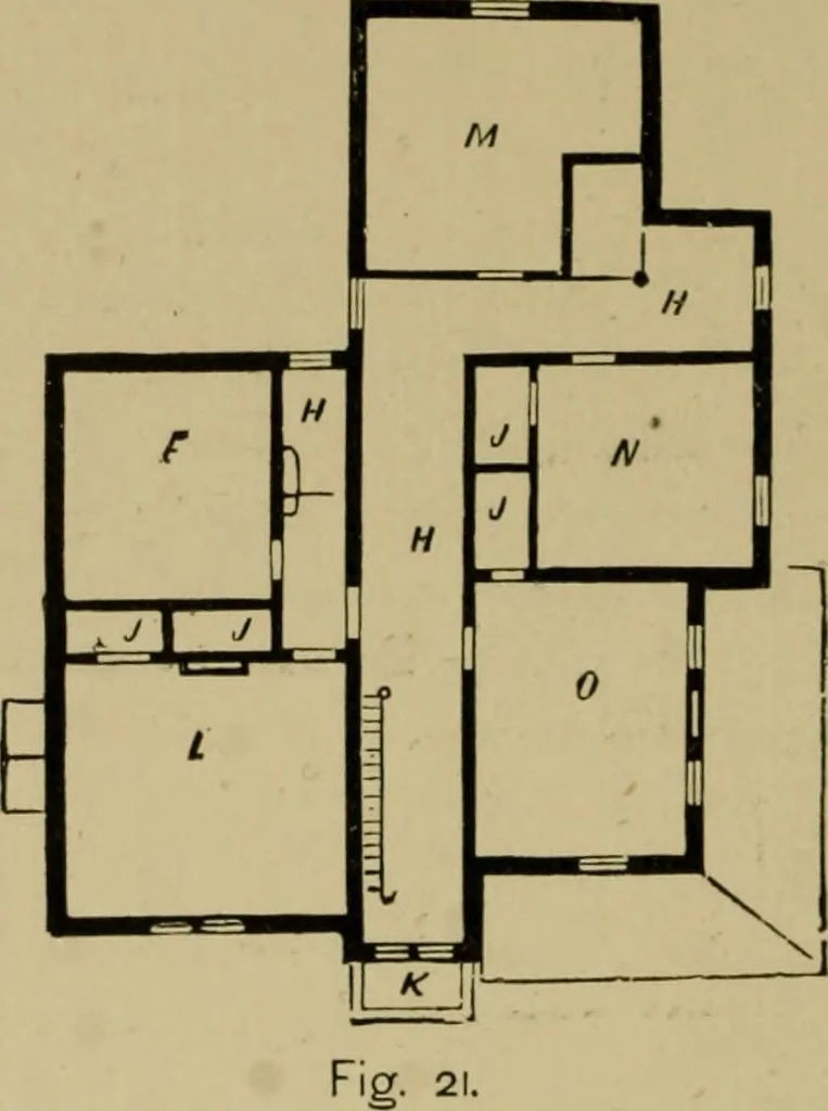 An illustration from Our homes and their adornments;, 1884, leaf 147