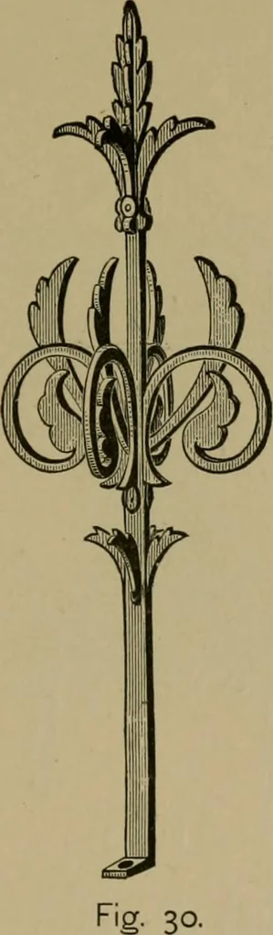 An illustration from Our homes and their adornments;, 1884, leaf 166