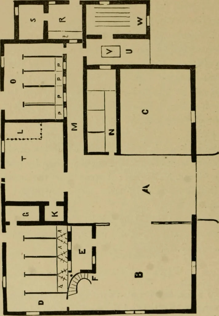 An illustration from Our homes and their adornments;, 1884, leaf 173