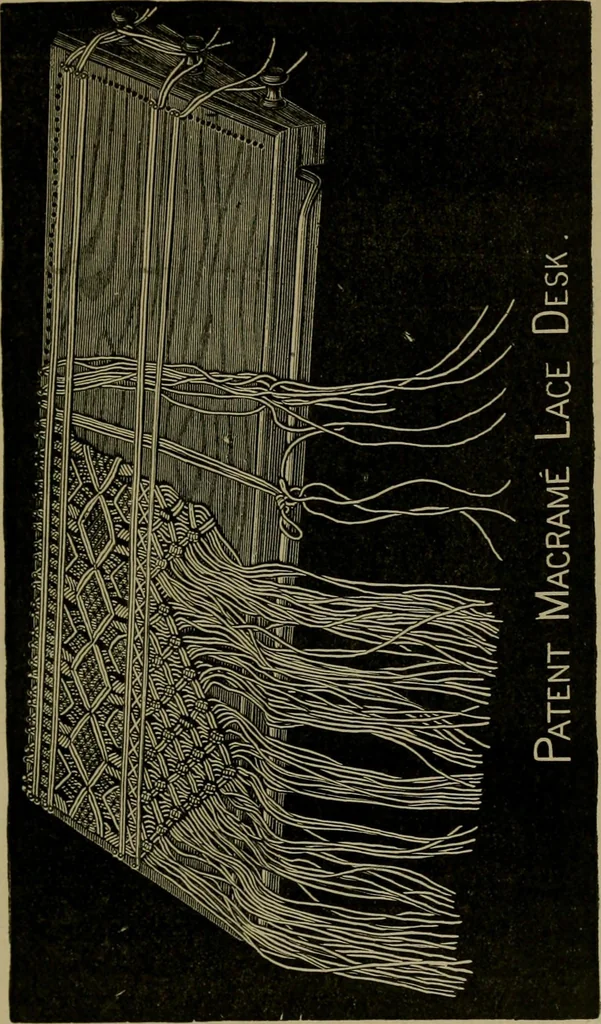 An illustration from Our homes and their adornments;, 1884, leaf 202
