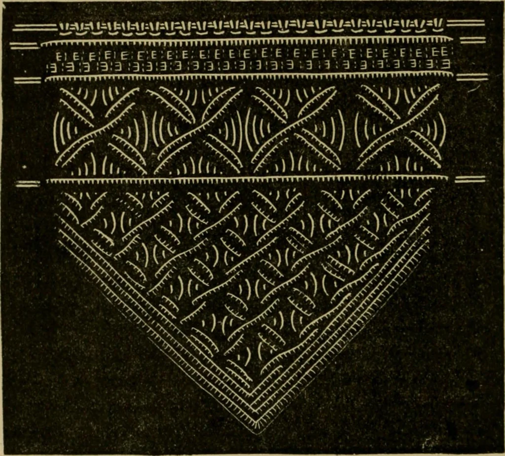 An illustration from Our homes and their adornments;, 1884, leaf 207