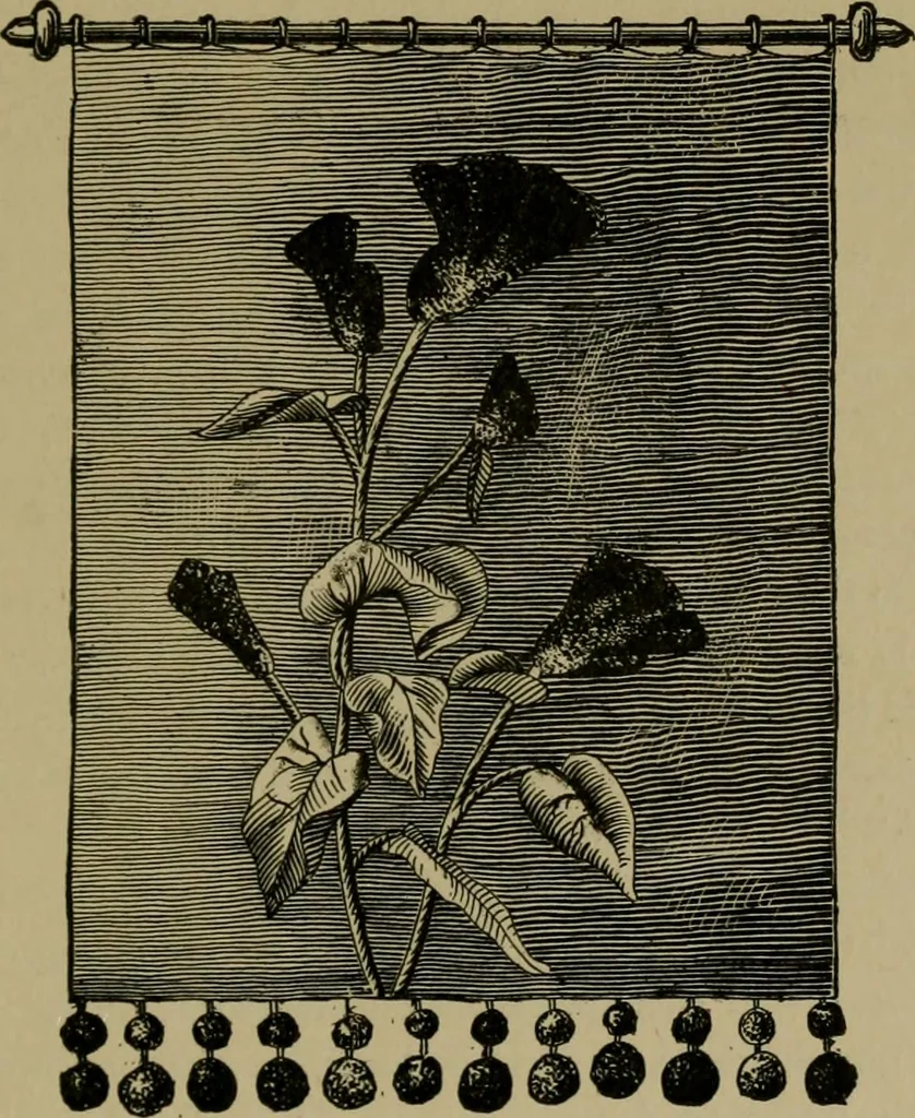 An illustration from Our homes and their adornments;, 1884, leaf 254