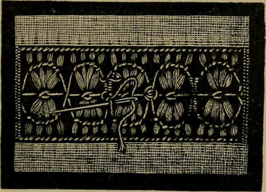 An illustration from Our homes and their adornments;, 1884, leaf 258