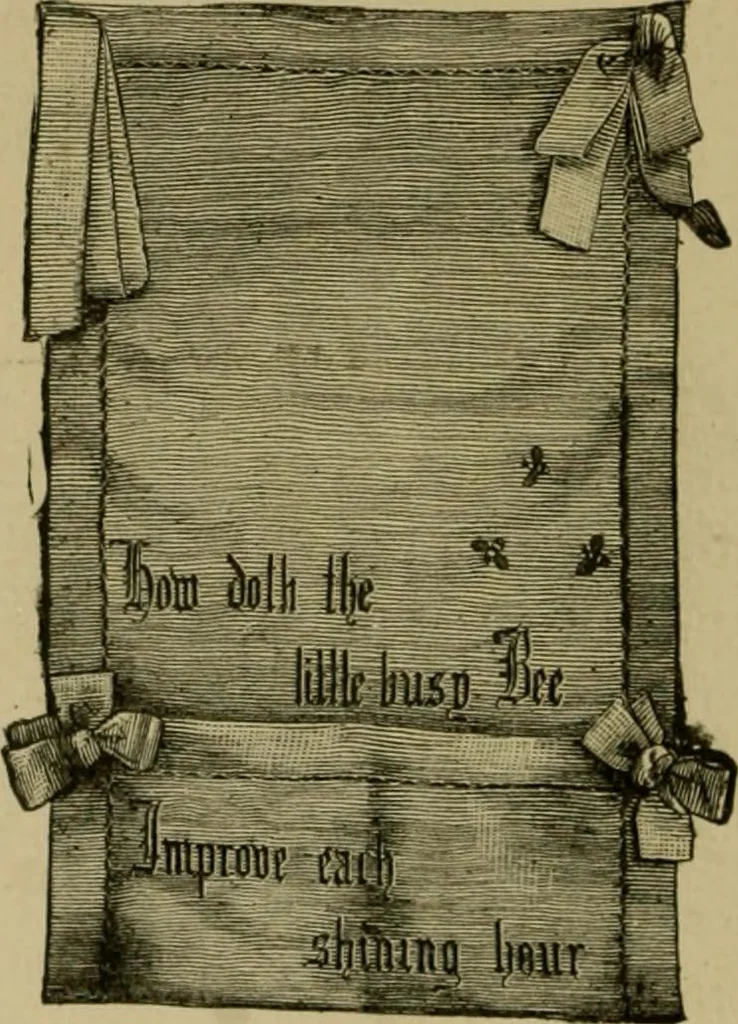 An illustration from Our homes and their adornments;, 1884, leaf 265