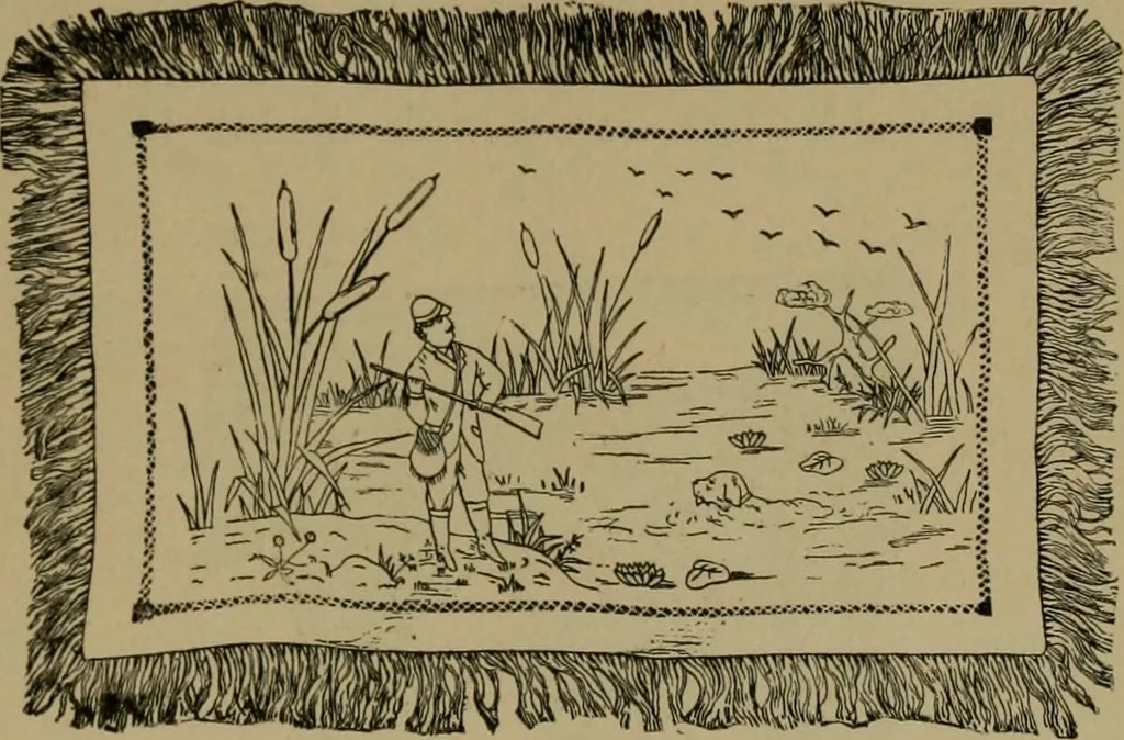 An illustration from Our homes and their adornments;, 1884, leaf 270