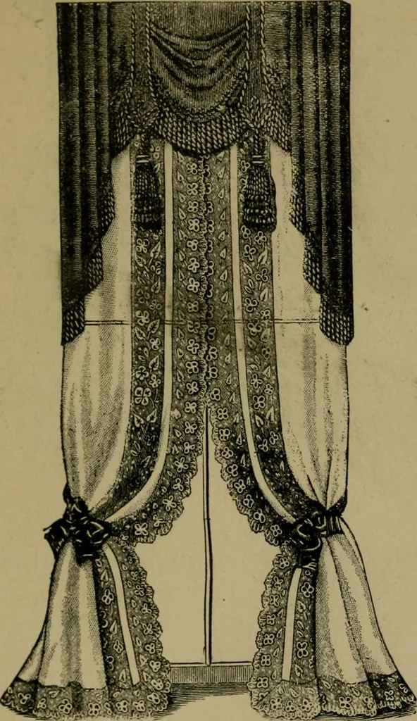An illustration from Our homes and their adornments;, 1884, leaf 300