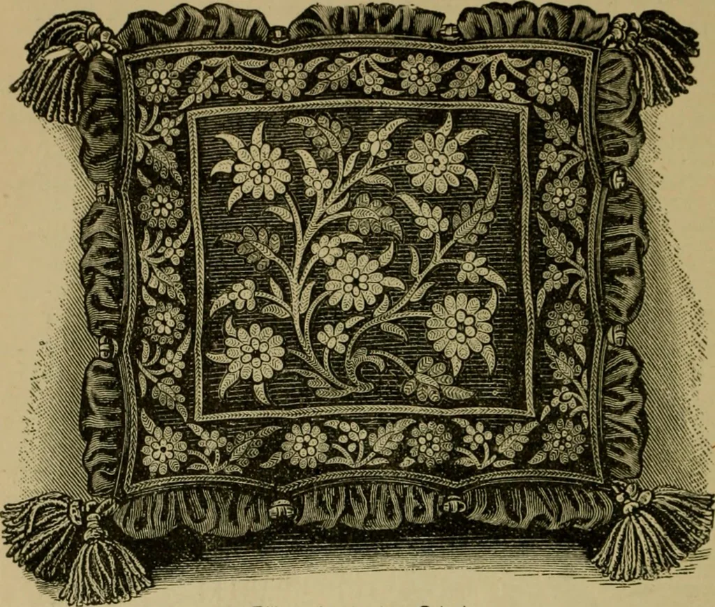 An illustration from Our homes and their adornments;, 1884, leaf 301