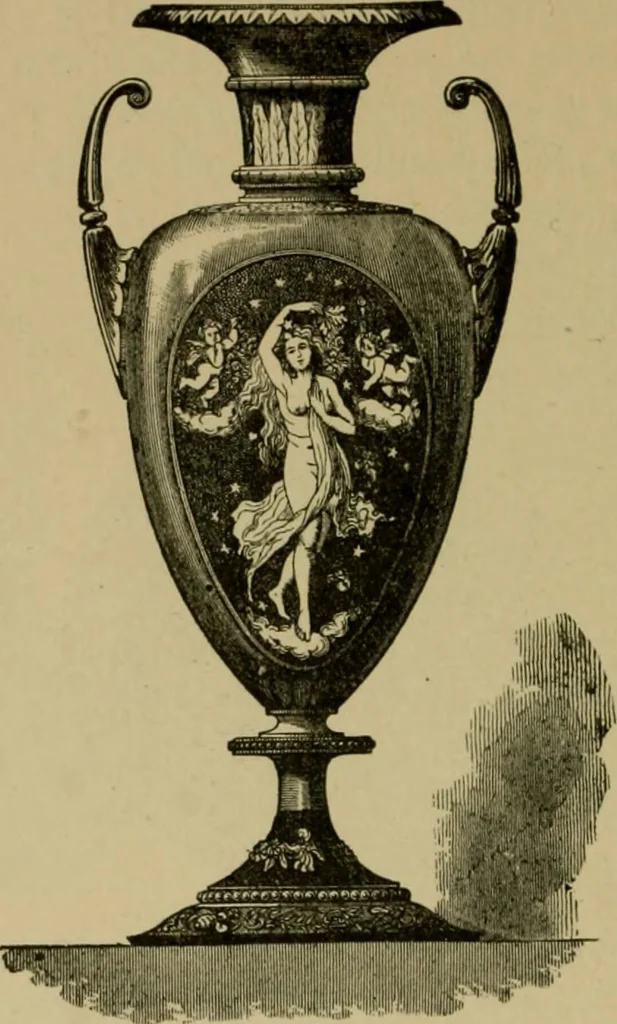 An illustration from Our homes and their adornments;, 1884, leaf 305