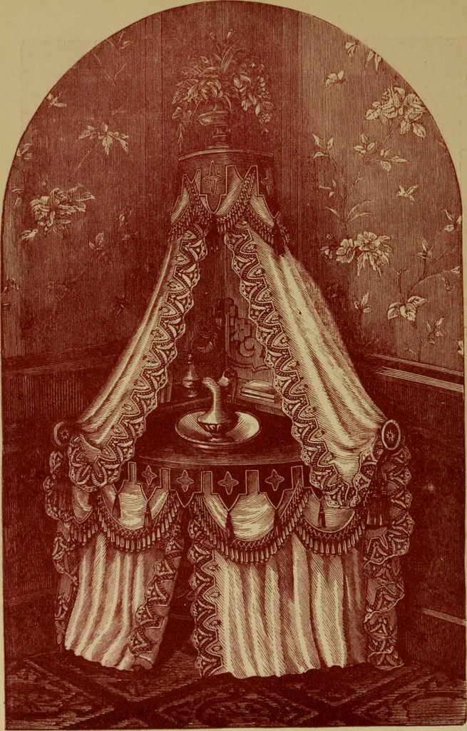 An illustration from Our homes and their adornments;, 1884, leaf 315