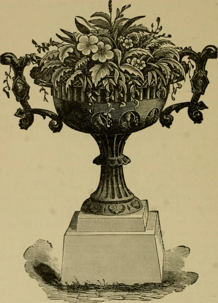 An illustration from Our homes and their adornments;, 1884, leaf 319